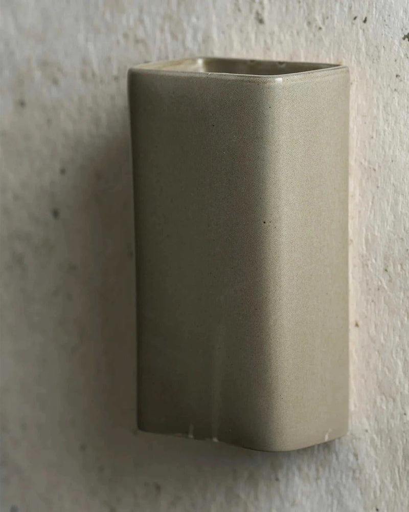 Robert Gordon Interiors Wall Sconce Robert Gordon Box Ceramic Wall Light - Saltbush