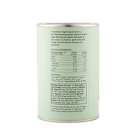 Organic spiced chai powder prepared as a hot chai
