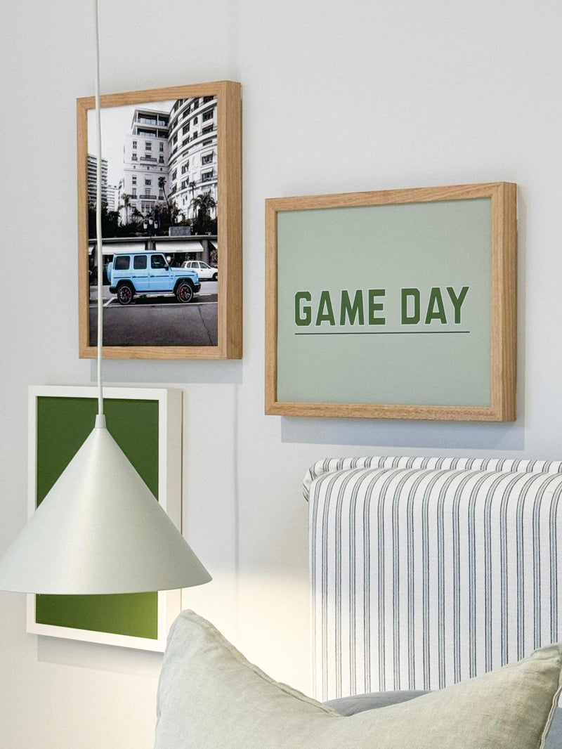Norsu Interiors Prints Clubhouse Collection - Game Day Print - Various Sizes