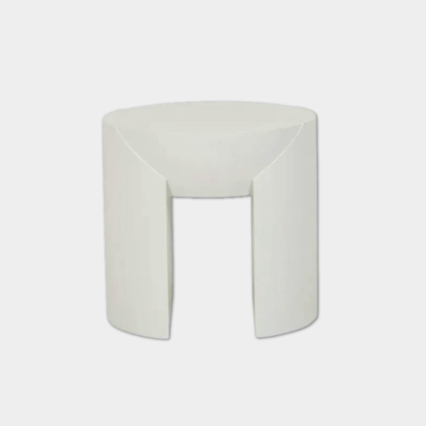 GlobeWest Suspend Side Table, Bone | Norsu Interiors
