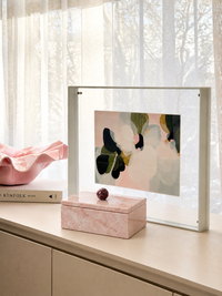 norsu STUDIO, Marble Jewellery Box – Blush & Rosso