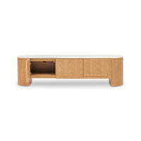 Axel Entertainment Unit Natural doors
