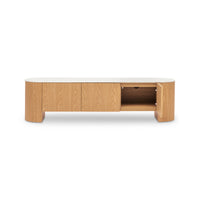 Axel Entertainment Unit Natural marble top