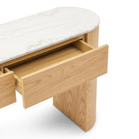 Axel Console Natural drawer