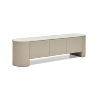 Axel Entertainment Unit Fog styled