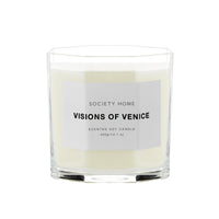 Society Home Visions of Venice Scented Soy Candle 400g