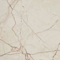 Globe West Coffee Tables Globe West Amara Oval Leg Coffee Table, Brown Vein Marble