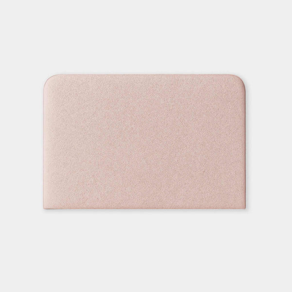 norsu STUDIO bedhead in blush bouclé | Norsu Interiors