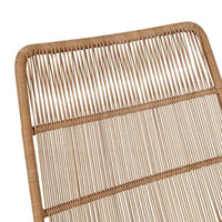 Globe West Dining Chairs Globe West Granada Sleigh Barstool - Natural/White