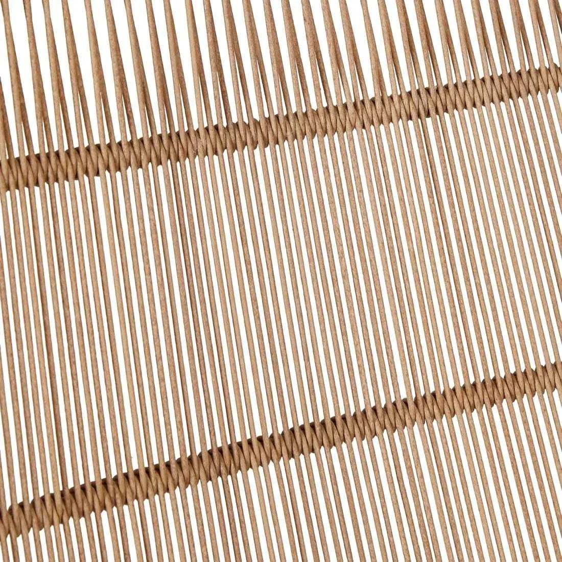 Globe West Dining Chairs Globe West Granada Sleigh Barstool - Natural/White