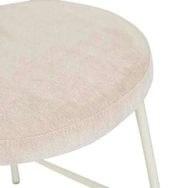 Globe West Bar Stools Globe West Laylah Loop Barstool, Wheat/Almond Milk