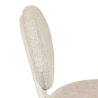Globe West Bar Stools Globe West Laylah Loop Barstool, Wheat/Almond Milk