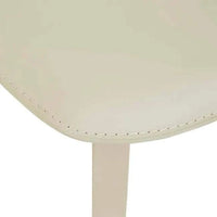 Globe West Bar Stools GlobeWest Matilda Barstool - Linen Grey - Matt Linen Grey