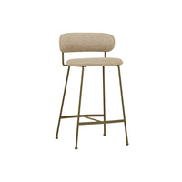 GlobeWest Piccolo Barstool - Fawn Speckle - Matt Olive