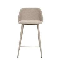 Globe West Bar Stools GlobeWest Sophia Barstool - Copeland Birch, Sandstone PU