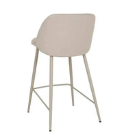 Globe West Bar Stools GlobeWest Sophia Barstool - Copeland Birch, Sandstone PU