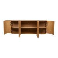 Globe West Cabinets Globe West Artie Buffet, Natural Ash