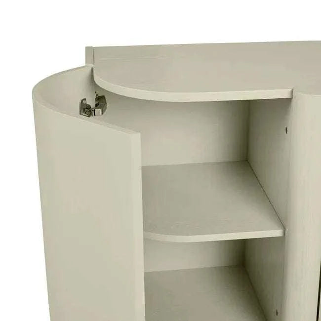 Globe West Cabinets Globe West Artie Buffet, Putty