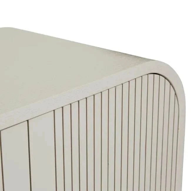 Globe West Buffet GlobeWest Chloe Channel Buffet - Bone