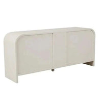 Globe West Buffet GlobeWest Chloe Channel Buffet - Bone