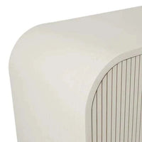 Globe West Buffet GlobeWest Chloe Channel Buffet - Bone