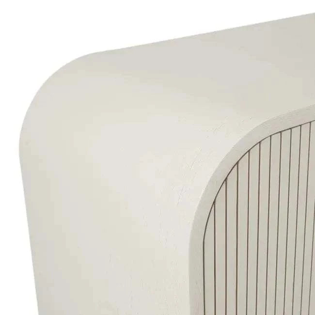 Globe West Buffet GlobeWest Chloe Channel Buffet - Bone