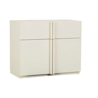 GlobeWest Kin 1 Drawer 2 Door Buffet - Shell