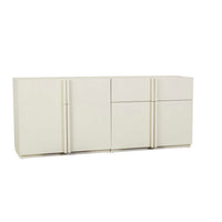 GlobeWest Kin 1 Drawer 2 Door Buffet - Shell