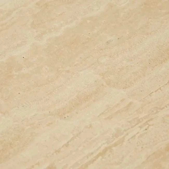 Globe West Buffet GlobeWest Oberon Crescent Marble Buffet - Natural Travertine, Shell