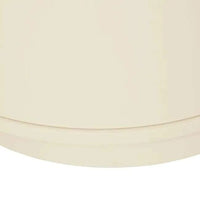 Globe West Buffet GlobeWest Oberon Crescent Marble Buffet - Natural Travertine, Shell