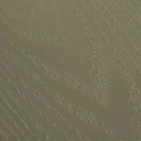Close-up texture of Snowgum ash veneer on GlobeWest Pluto Buffet with minimalist design and circular legs