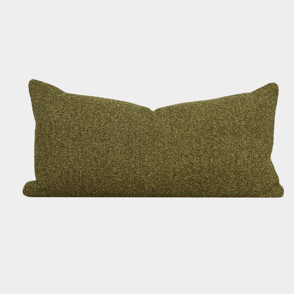 norsu STUDIO Forma Collection Balance lumbar cushion in pickle, 90x40cm | Norsu Interiors