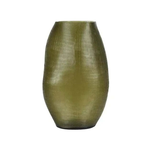 Globe West Vases Boden Form Vase - Olive Green