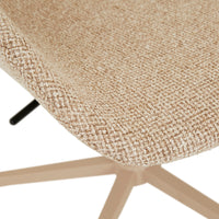 GlobeWest Cooper Office Chair - Cedar - Matt Sand, styled in a room setting