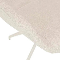 Globe West Occasional Chairs Globe West Daisy Spider Leg Office Chair - Fawn - Matt Cashmere