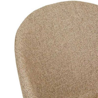 Globe West Occasional Chairs Globe West Daisy Spider Leg Office Chair - Fawn - Matt Cashmere