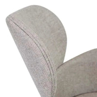 Globe West Desk Chairs GlobeWest Edwin Spider Leg Office Chair - Winter Grey, White