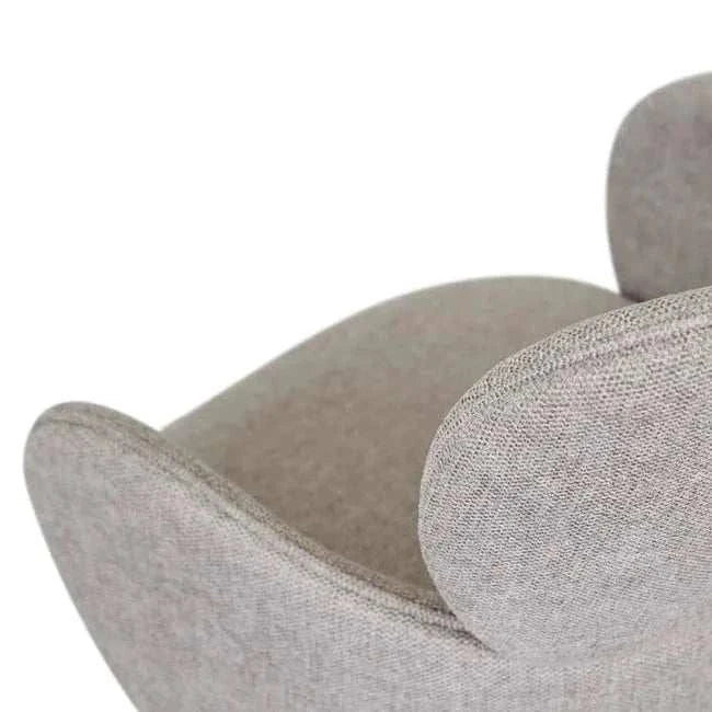 Globe West Desk Chairs GlobeWest Edwin Spider Leg Office Chair - Winter Grey, White