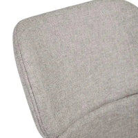 Globe West Desk Chairs GlobeWest Edwin Spider Leg Office Chair - Winter Grey, White