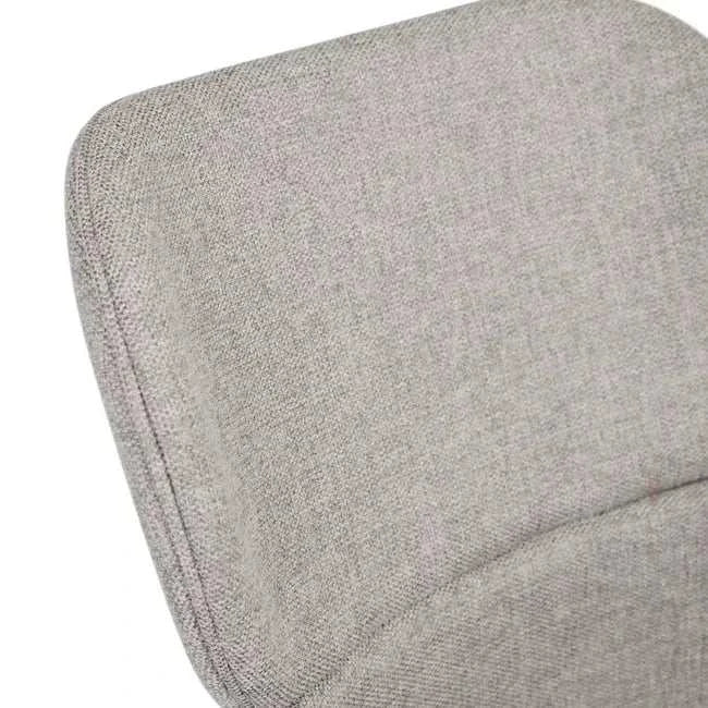 Globe West Desk Chairs GlobeWest Edwin Spider Leg Office Chair - Winter Grey, White