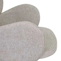 Globe West Desk Chairs GlobeWest Edwin Spider Leg Office Chair - Winter Grey, White