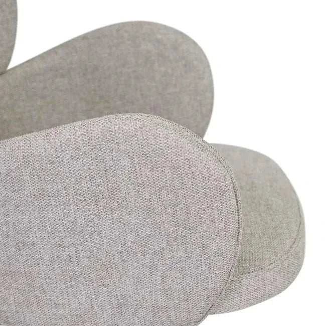 Globe West Desk Chairs GlobeWest Edwin Spider Leg Office Chair - Winter Grey, White