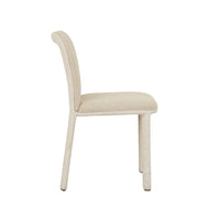 GlobeWest Estelle Dining Chair - Ecru Wheat/Whisper