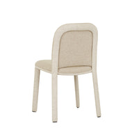 GlobeWest Estelle Dining Chair - Ecru Wheat/Whisper
