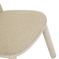 GlobeWest Estelle Dining Chair - Ecru Wheat/Whisper