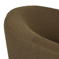 GlobeWest Flo Occasional Chair - Deep Olive - Natural Ash