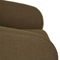 GlobeWest Flo Occasional Chair - Deep Olive - Natural Ash