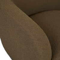 GlobeWest Flo Occasional Chair - Deep Olive - Natural Ash