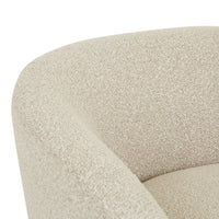 GlobeWest Flo Occasional Chair Moonbeam arm detail
