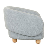 GlobeWest Flo Occasional Chair - Nimbus - Natural Ash